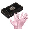 Beaute Luxe nitril kesztyű - pink gyöngyházfényű (XS) 50db