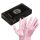 Beaute Luxe nitril kesztyű - pink gyöngyházfényű (XS) 50db