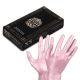 Beaute Luxe nitril kesztyű - pink gyöngyházfényű (XS) 50db