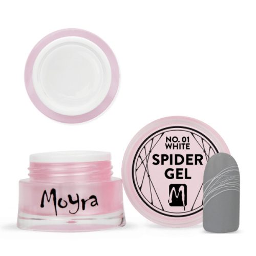 Moyra Spider gel No. 01. White
