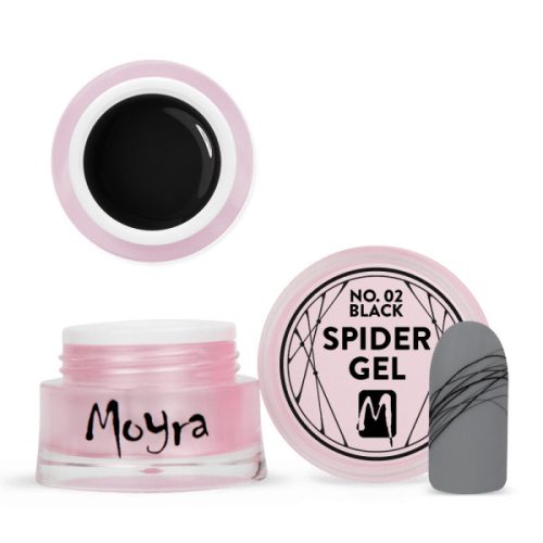 Moyra Spider gel No. 02. Black