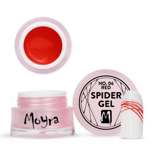 Moyra Spider gel No. 06 Red