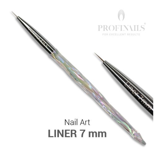 Profinails Aurore Boreale Nail Art díszítő ecset Liner 7 mm 