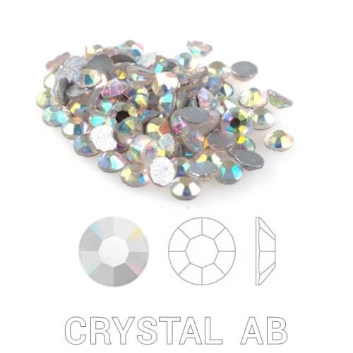 Profinails kristálykő - crystal ab - 100db - ss6