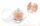 ss3 pixie strasszkő Light Peach