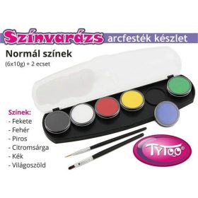 TyToo Színvarázs Arcfesték szett 6x10g Alap színek