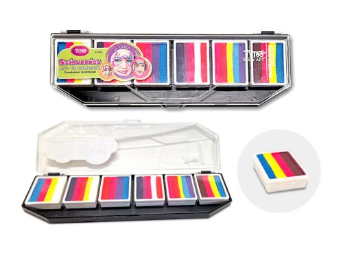 TyToo Színvarázs Arcfesték szett 6x10g Alap színek