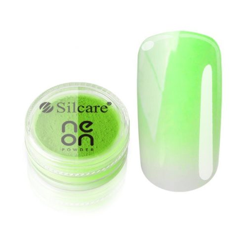 Silcare Neon Pigmentpor - zöld (green)