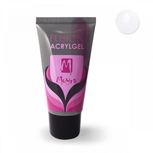 MOYRA FUSION ACRYLGEL 30 ml, Baby White (tubus)