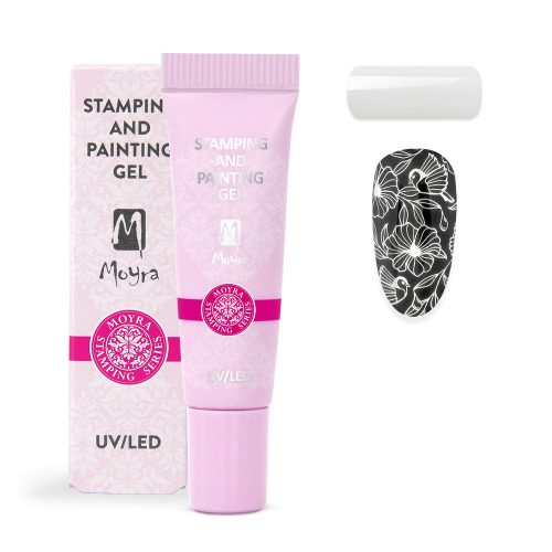 Moyra Stamping and Painting Gel No. 01 White