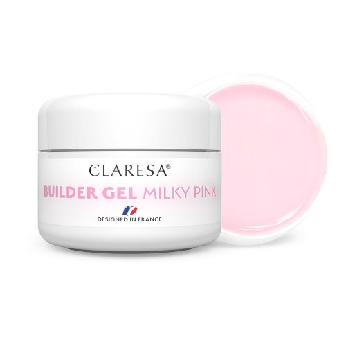 Claresa builder gel milky pink 25g