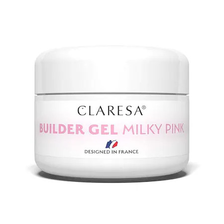 Claresa builder gel milky pink 15g