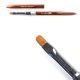 Excellent Pro zselés ecset - ovál - Nr.4 - rosegold