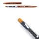 Excellent Pro zselés ecset - ovál - Nr.4 - rövid - rosegold