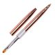 Molly Nail Rose Gold #6 ecset - Oval 8mm (Nr.10)