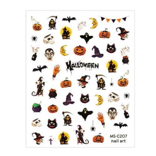 Öntapadós matrica - halloween - MS-C207