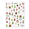 Karácsonyi öntapadó matrica - MS-C263 Grinch 