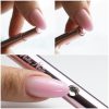 Molly Nails automata díszítő ecset rose gold - Oval 7mm 