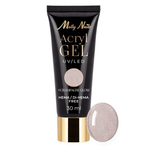 Molly Nails akrilgél - Champagne Glow 30ml