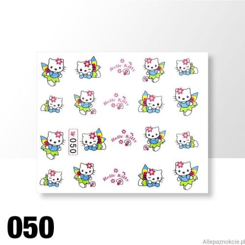 Akril hatású matrica - Hello Kitty - 050