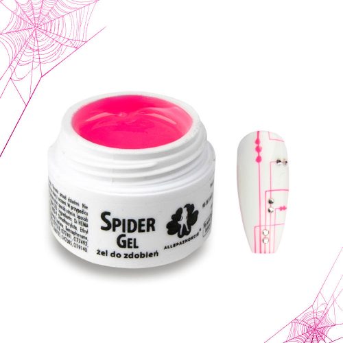 Spider Gel - neon pink 