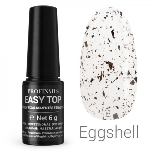 Profinails easy top Eggshell / fixálásmentes rugalmas fényzselé