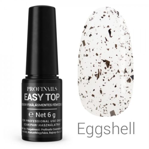 Profinails easy top Eggshell / fixálásmentes rugalmas fényzselé