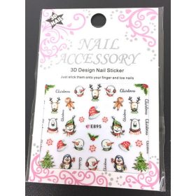 Karácsonyi matrica - E895