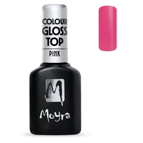 Moyra Colour gloss fedőzselé No. 02 Pink