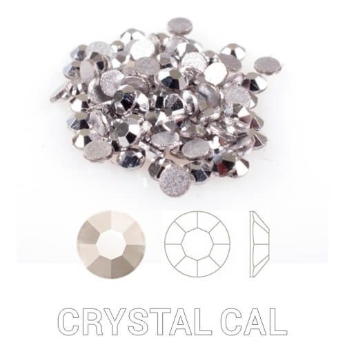 Profinails kristálykő tégelyben 100 db Crystal Cal ss4