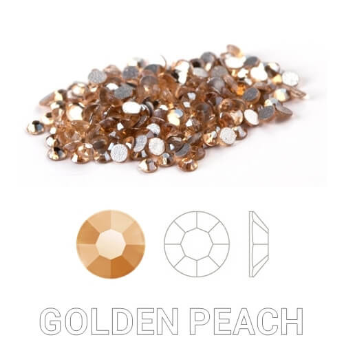 Profinails kristálykő - golden peach ss3