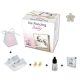 BabyBox - Fülbevaló - margaréta - crystal  kővel - arany szín