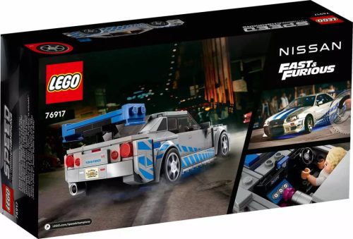 76917 - LEGO Speed Champions 2 Fast 2 Furious Nissan Skyline GT-R (R34)