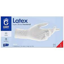 GMT Super Gloves Latex - L kesztyű 100db