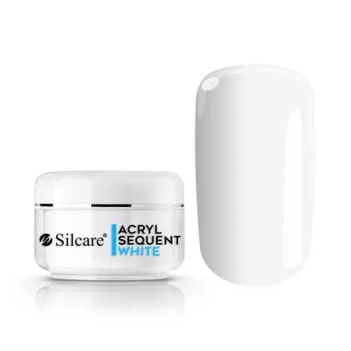 Silcare Sequent White porcelán por - 36g