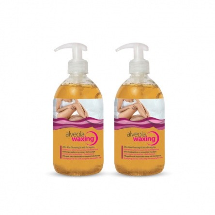 Alveola Waxing Gyantázás utáni lemosó olaj Eukaliptusszal 2x300ml