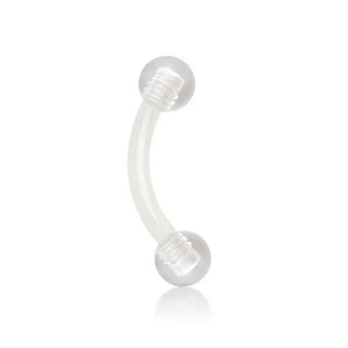 Banán piercing PTFE - clear