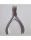 Szilágyi Körömcsípő egyenes keskeny fej 13cm RM38