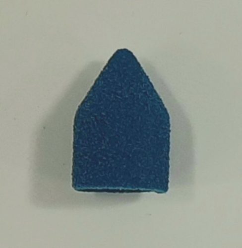 Csiszológyűrű 13mm kúpos durva kék 10db/csomag