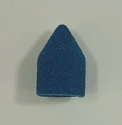 Csiszológyűrű 13mm kúpos durva kék 10db/csomag