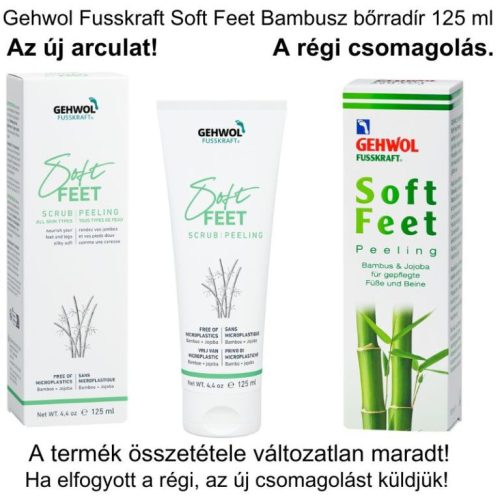 Gehwol Fusskraft Bambusz bőrradír 125ml