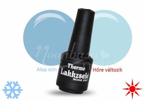 Moonbasanails Thermo Lakkzselé - 406 - kék - világos kék