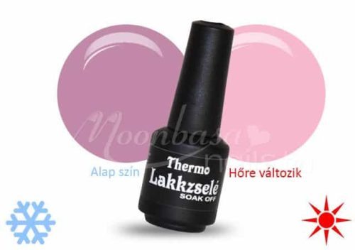 Moonbasanails Thermo Lakkzselé - 420 - világos lila - pastel lila