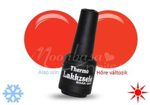 Moonbasanails Thermo Lakkzselé - 423 - vérnarancs - narancs