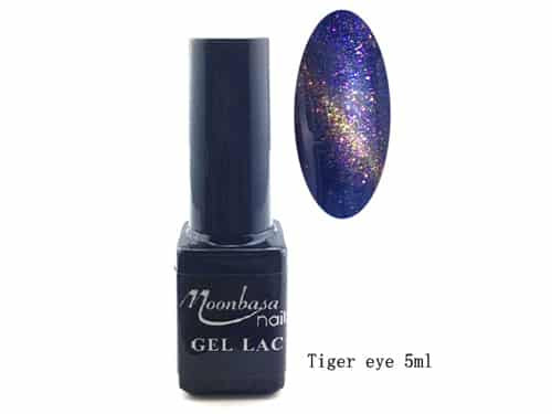 Moonbasanails Tiger Eye lakkzselé - 805 - indigo