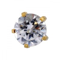 Cirkónia fülbevalók - Universal rendszerhez