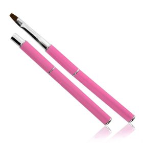 Összecsukható zselés ecset #6 - rózsaszín (4.típus)