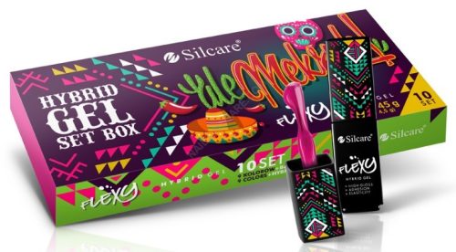 Silcare Flexy Gél Lakk szett - 10db - Meksyk