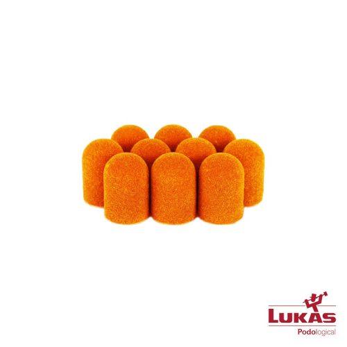 Lukas Podo csiszolósapka - narancs - 10mm - medium