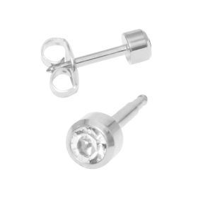 Körfoglalatú - 3mm -fehér (204) natúr szín